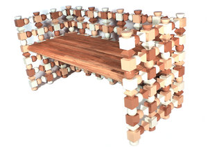 THE CHIKU BENCH Botero, Chiku, Bench, Seating