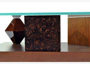 CHIKU COFFEE TABLE CHIKU, Table, BOTERO, FRONT, OAK, Monument Valley, Coffee