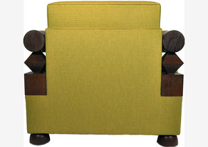 CHIKU CLUB CHAIR Chiku Club Chair, Sofa, Front, Botero, Interior Design,Architectural Digest,