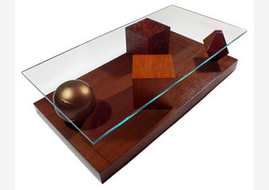 CHIKU COFFEE TABLE CHIKU, Table, BOTERO, FRONT, OAK, Monument Valley, Coffee