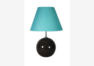 Botero,Lamp,Pearl,White,Small,Hollywood Chiku Small Lamp