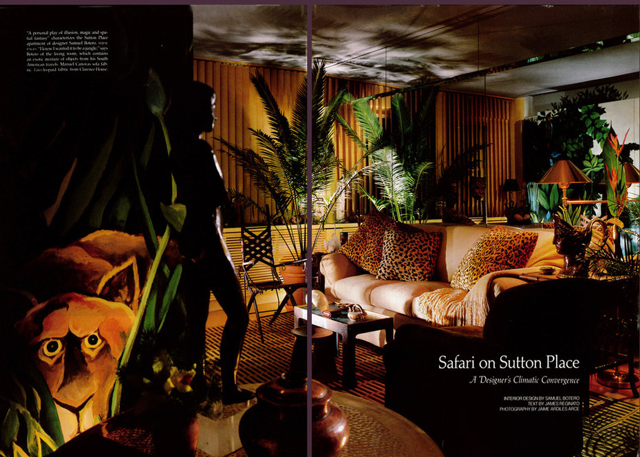 Safari on Sutton, Centerfold, Living Room