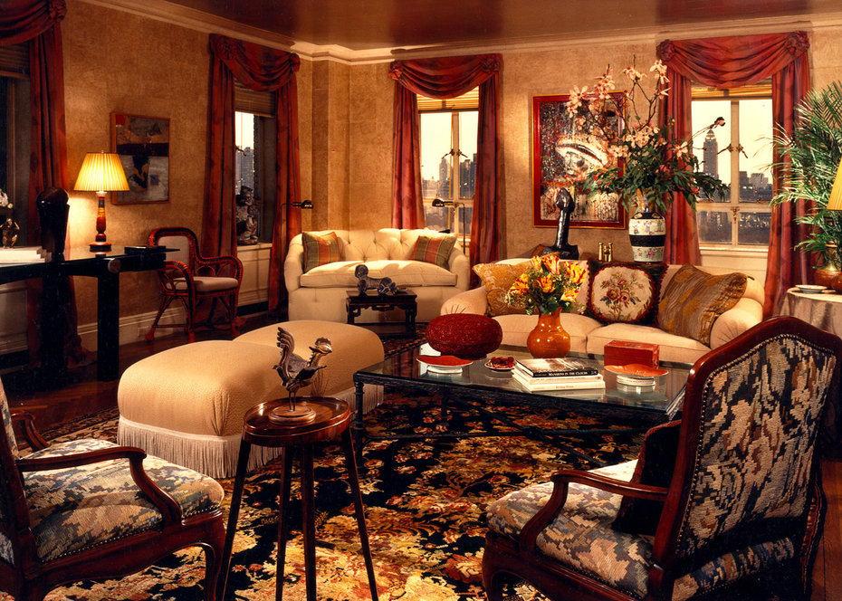 ARCHITECTURAL DIGEST, NEW YORK, Living Room