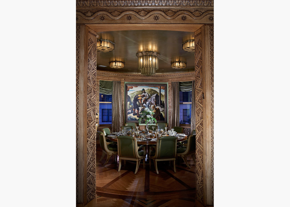 Dining Room,Architectural Digest 