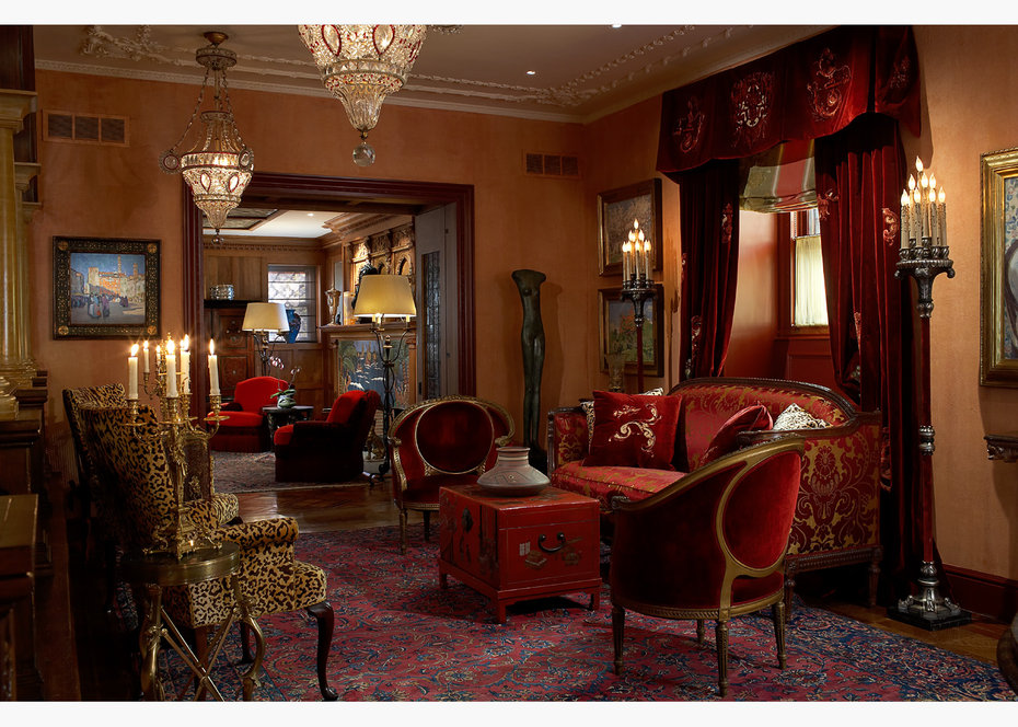 Living Room,Architectural Digest