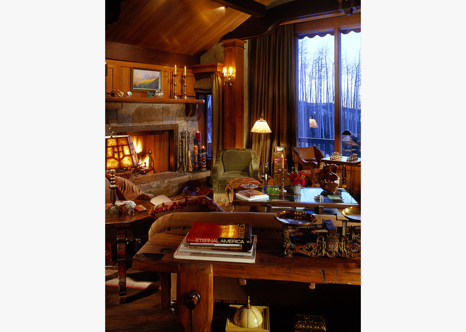Living Room, ROCKY MOUNTAIN, ARCHITECTURAL DIGEST